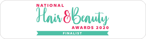 National Hair and Beauty Awards finalist 2020